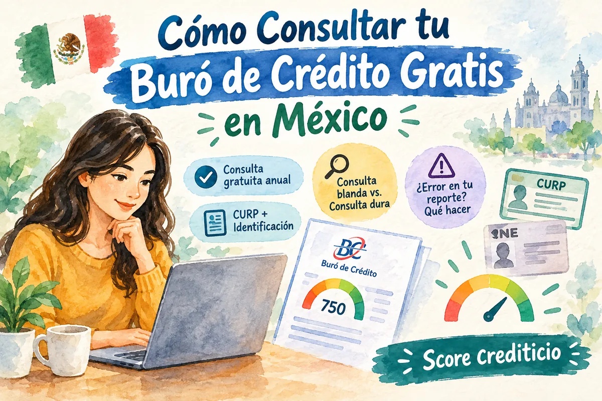 Cómo Checar tu Buró de Crédito Gratis Paso a Paso