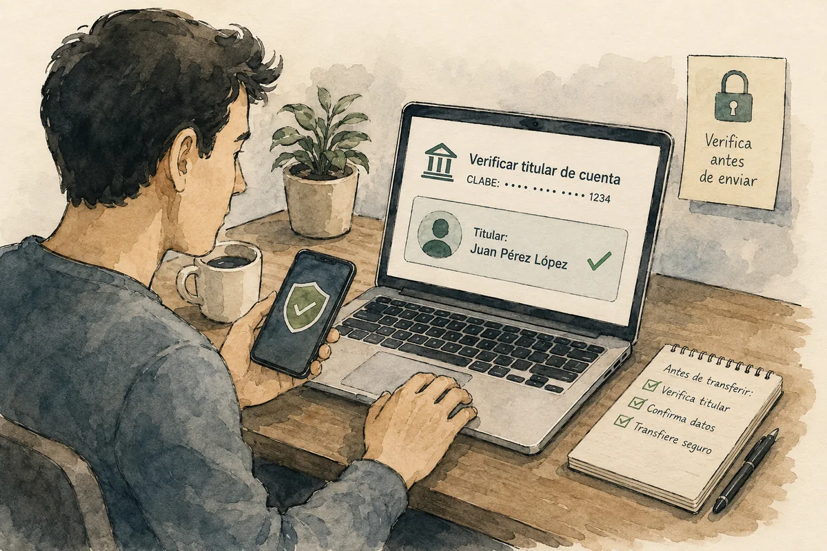 Cómo Saber a Quién Pertenece una Cuenta Bancaria en México (Antes de Transferir)
