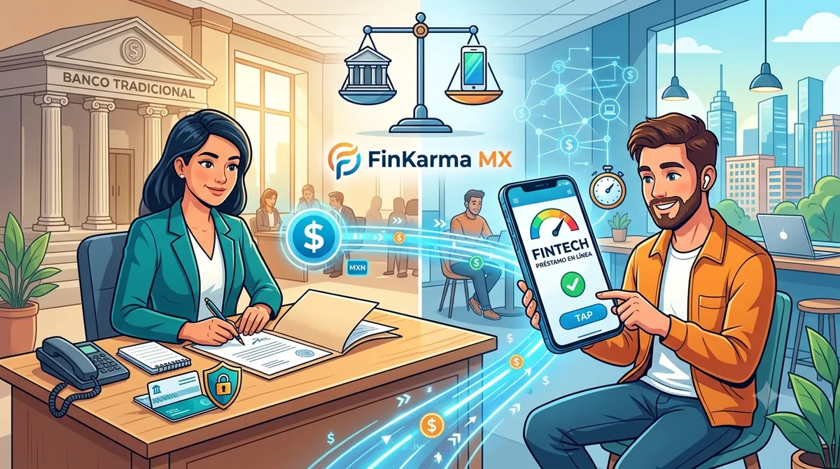 Préstamo en Línea vs Banco Tradicional: Cuál Conviene Según tu Situación