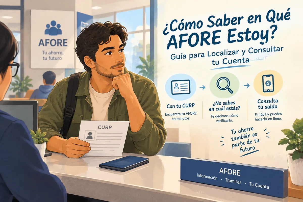 ¿En Qué AFORE Estoy? Localízala con CURP Paso a Paso
