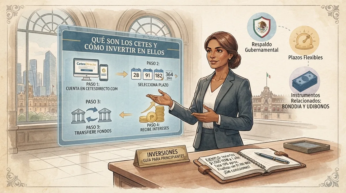 ¿Qué son los CETES y Cómo Invertir en Ellos en México? Guía 2026